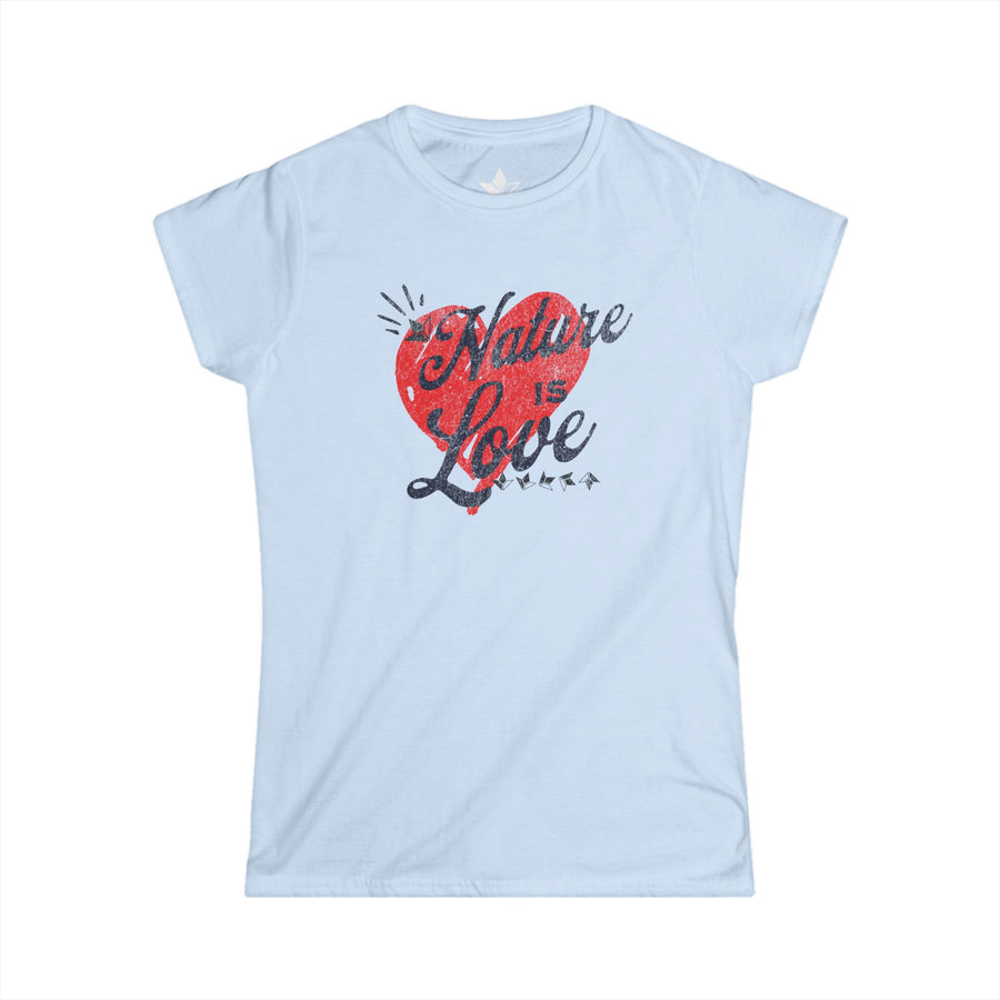 Nature is Love Short Sleeve T-Shirt (Womens) image 3