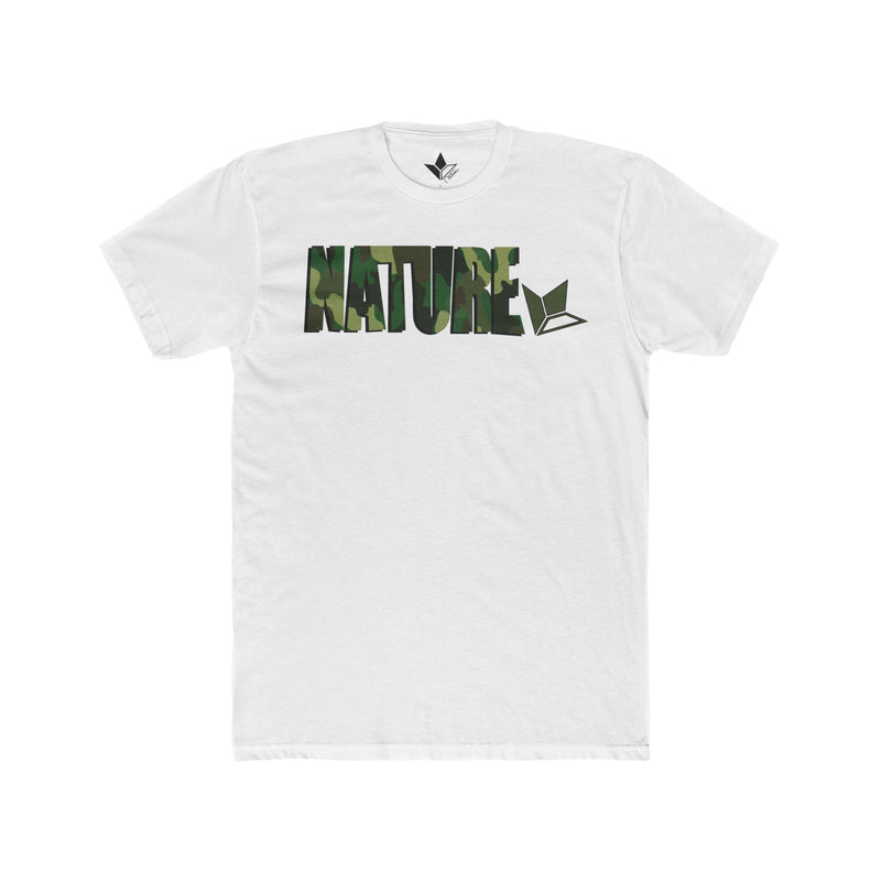 Bold NATURE (Camo w Olive Aloe) Short Sleeve T-Shirt (Mens)