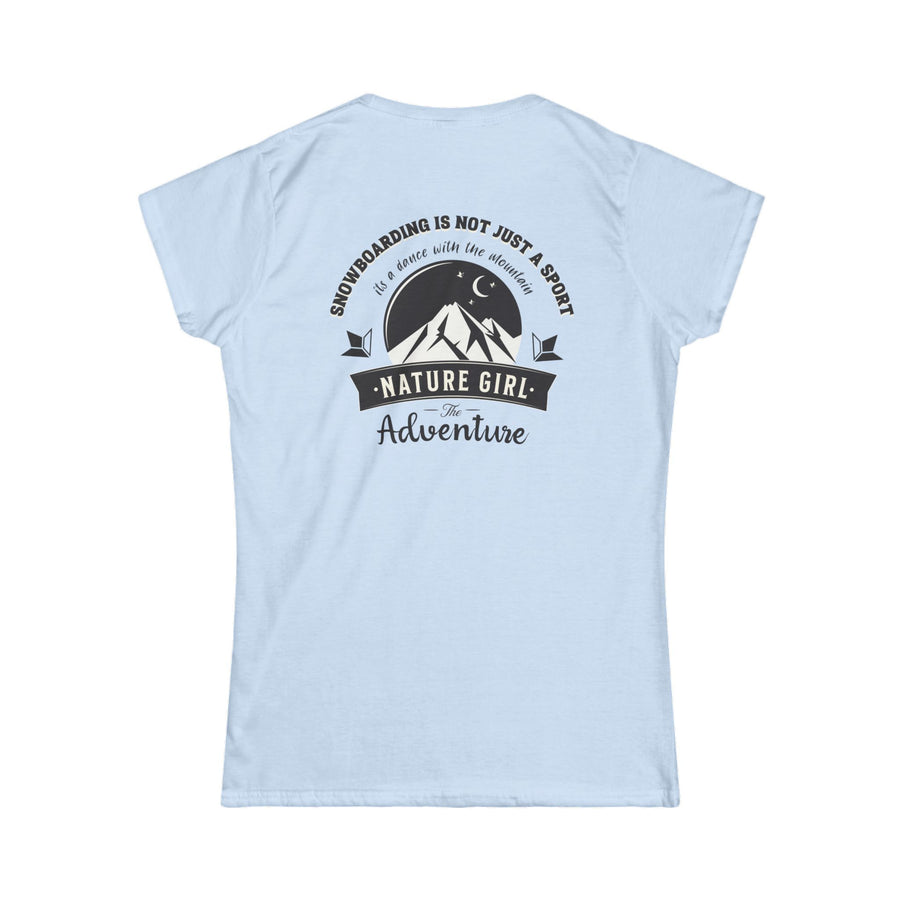 Nature Girl Adventure Short Sleeve T-Shirt (Womens) image 0