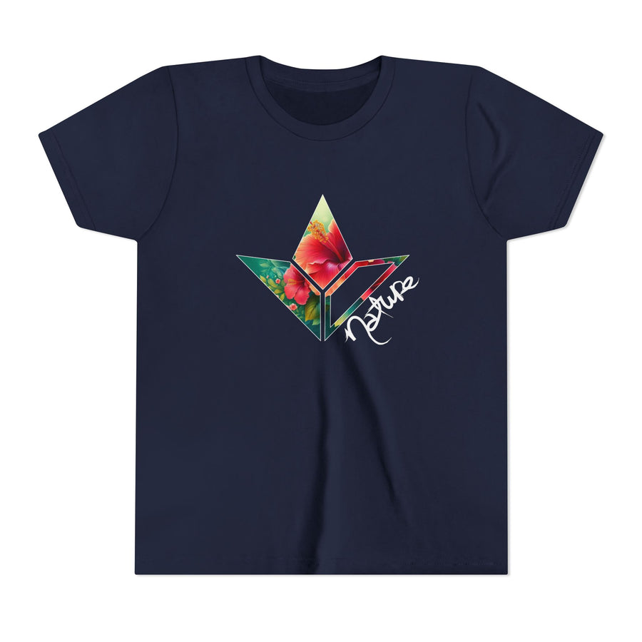 Hibiscus Aloe Short Sleeve T-Shirt (Girls) image 3