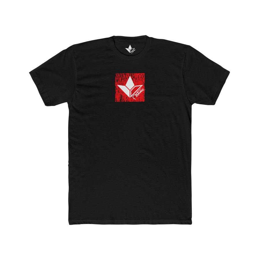 Barely Square in Red Short Sleeve T-Shirt (Mens) image 1
