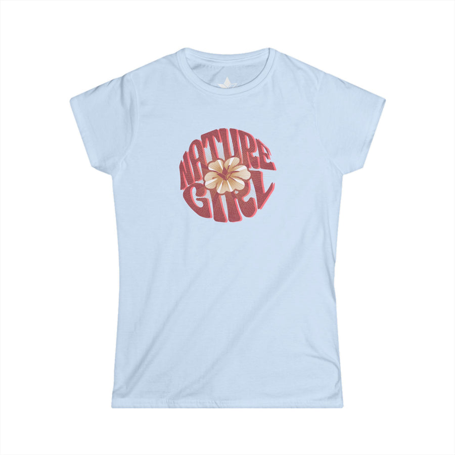 Hibiscus Flower Short Sleeve T-Shirt (Womens) image 2