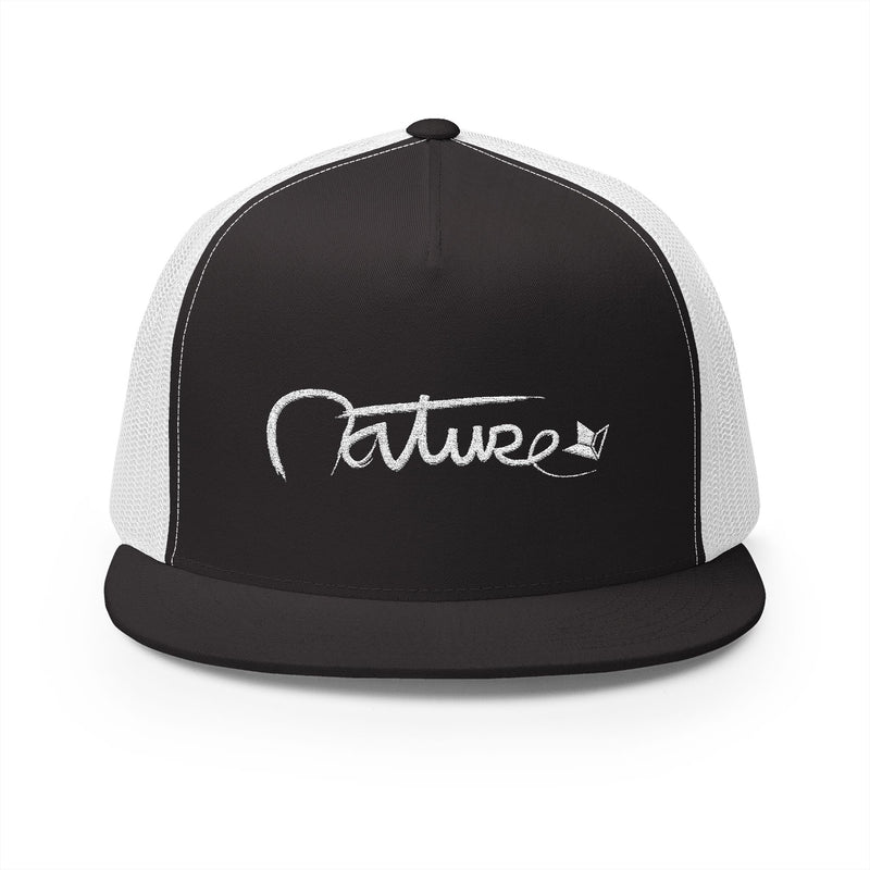 Nature Embroidered Trucker Hat!