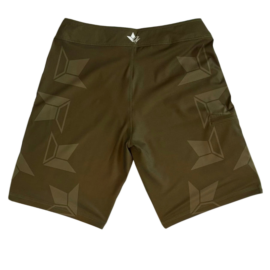 VeraFlex Faded Leaf  Boardshorts (Green) image 6