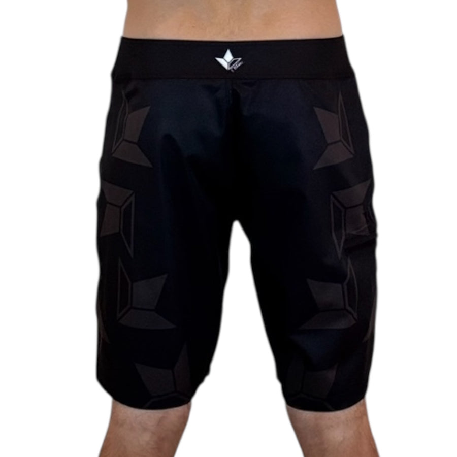 VeraFlex Faded Leaf Boardshorts (Black) image 1