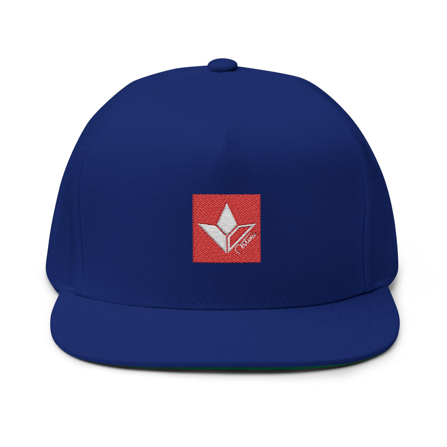Aloe Squared Embroidered Flat Bill Hat image 2