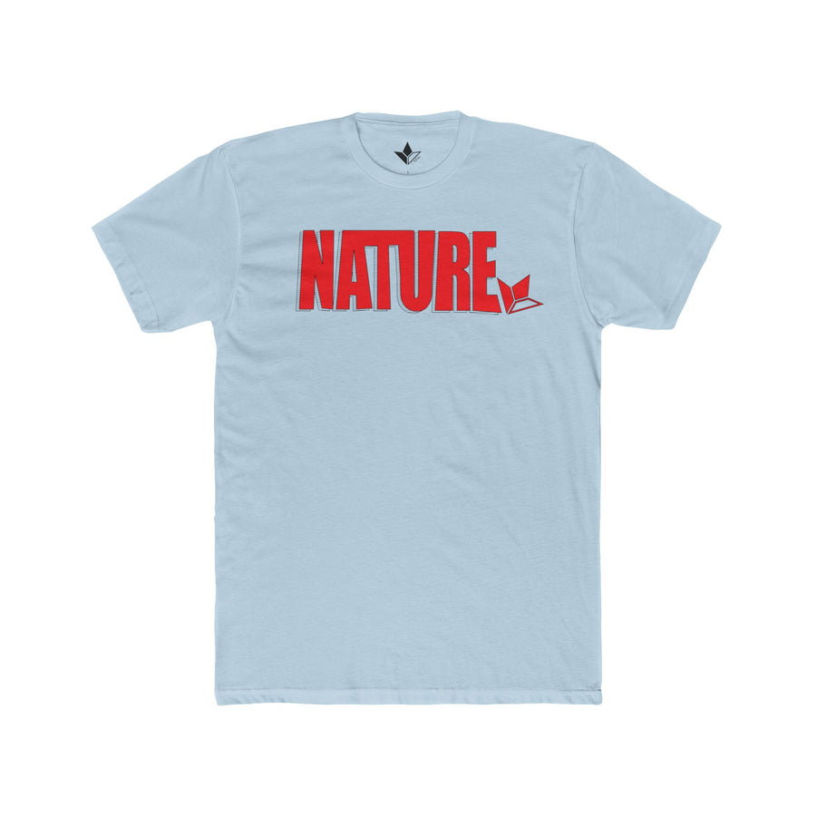 Bold NATURE (Red) Short Sleeve T-Shirt (Mens) image 2