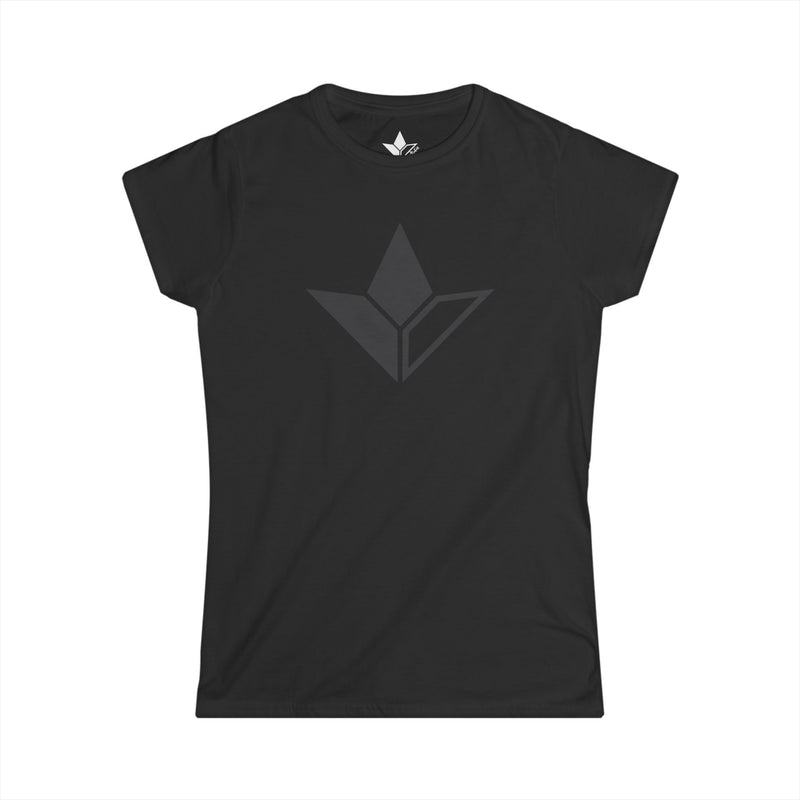 Barely There Black Aloe Short Sleeve T-Shirt (Womens)