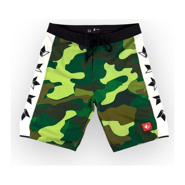 Camo Hurricane VeraFlex Boardshorts front view