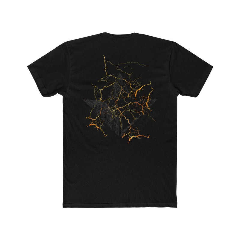 Lightning Strike Faded Aloe Short Sleeve T-Shirt (Mens)