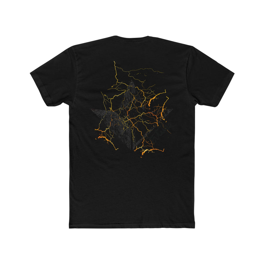 Lightning Strike Faded Aloe Short Sleeve T-Shirt (Mens) image 0