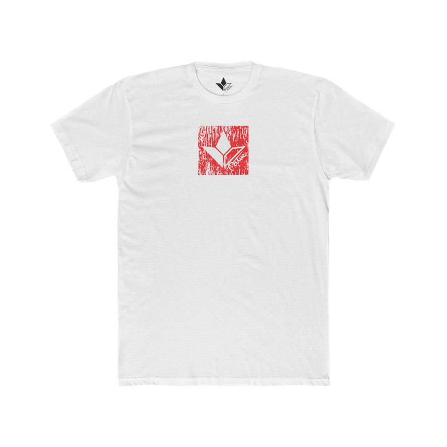 Barely Square in Red Short Sleeve T-Shirt (Mens) image 0