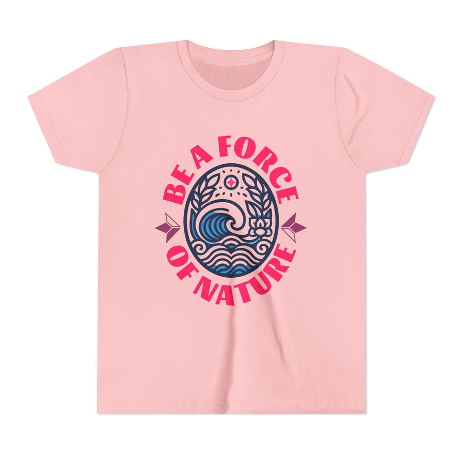 Be A Force Of Nature Short Sleeve T-Shirt (Girls) image 1