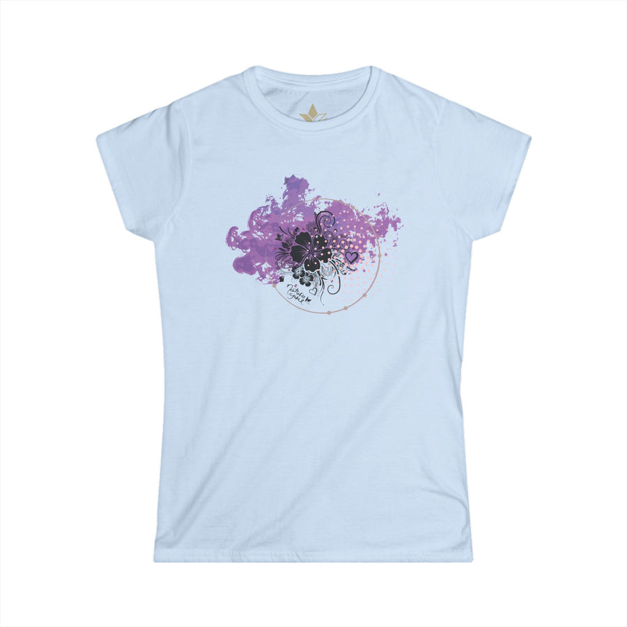Hibiscus Fog Short Sleeve T-Shirt (Womens) image 1
