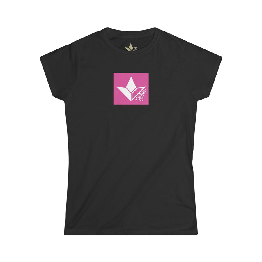 NG Aloe Squared (Pink) Short Sleeve T-Shirt (Womens) image 2