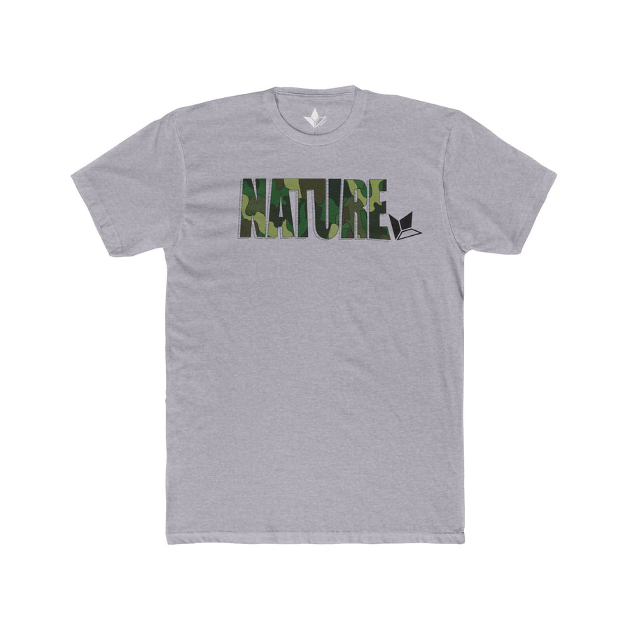Bold NATURE (Camo w Black Aloe) Short Sleeve T-Shirt (Mens) image 1