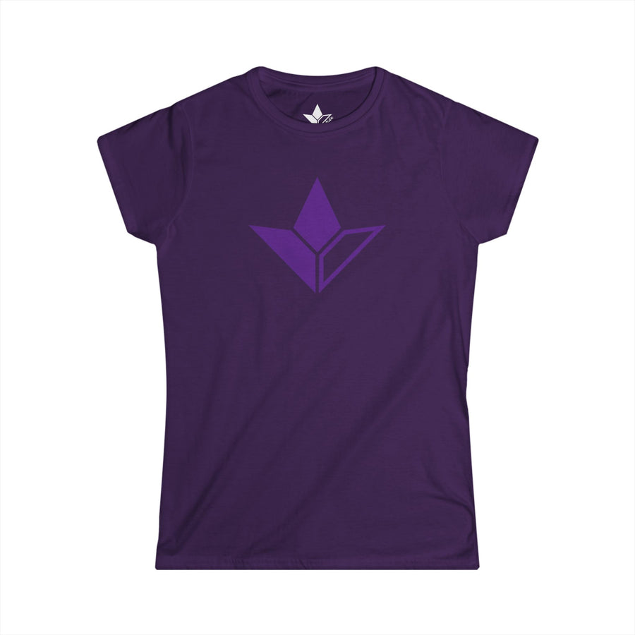 Barely There Purple Aloe Short Sleeve T-Shirt (Womens) image 0