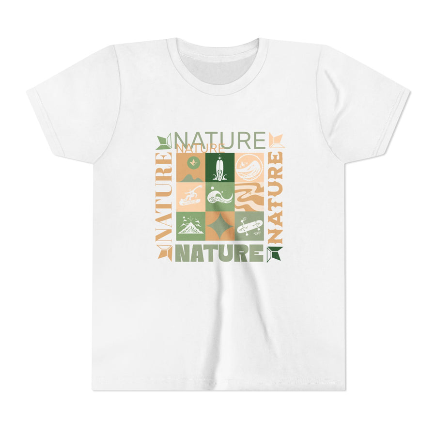 Nature Girl Squared Short Sleeve T-Shirt (Girls) image 1