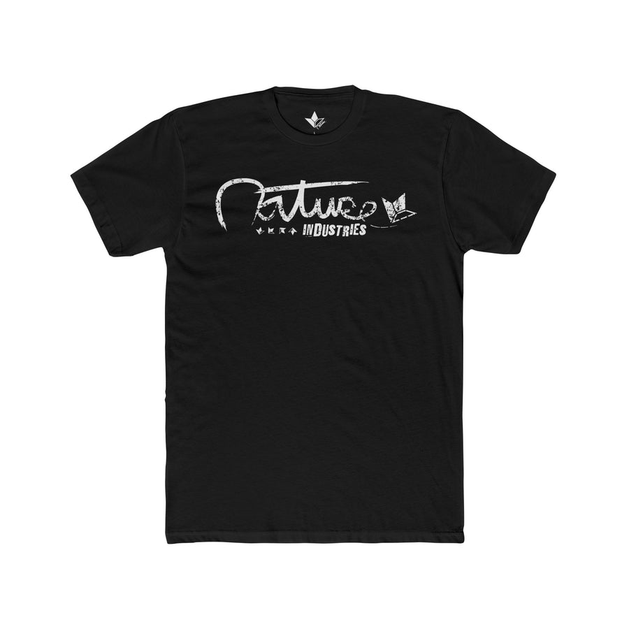 Nature Industries Tilted Right (White) Short Sleeve T-Shirt (Mens) image 2