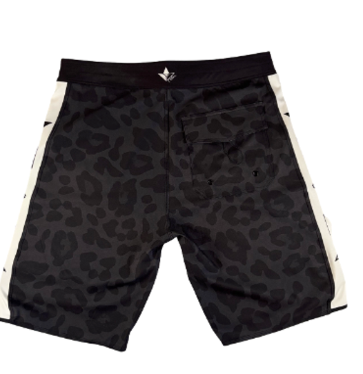 Black Leopard Hurricane VeraFlex Boardshorts image 1