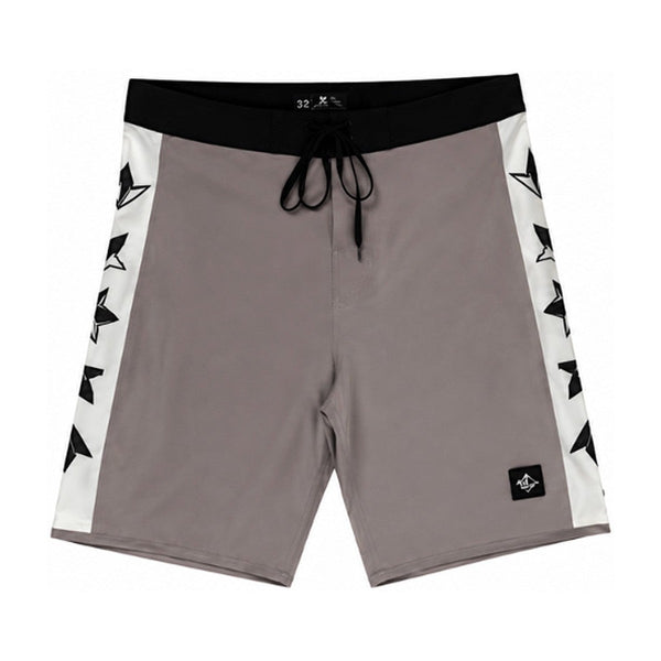 Grey Hurricane VeraFlex Boardshorts front view