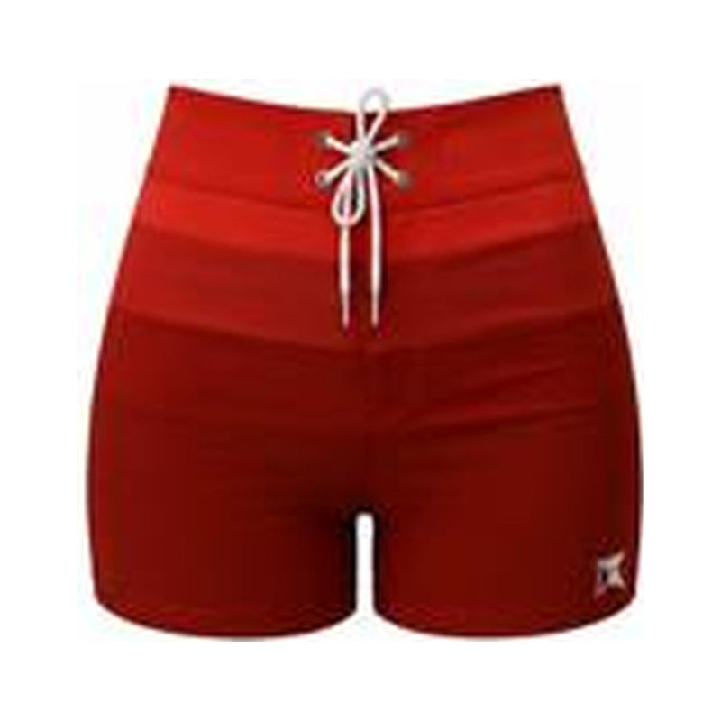 Horizon VeraFlex High Waisted Boardshorts (Red Horizon)